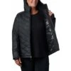 Columbia Heavenly Hooded Jacket - Women's -Ski Series 1738152 010 a2 2223fw