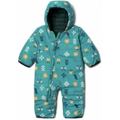 Columbia Powder Lite Reversible Bunting - Infant -Ski Series 1864021 341 a2 2223fw
