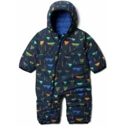 Columbia Powder Lite Reversible Bunting - Infant -Ski Series 1864021 467 a2 2223fw