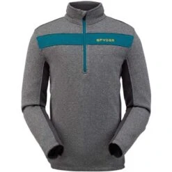 Spyder Encore Half Zip Fleece Jacket - Men's 24 Spyder Encore Half Zip Fleece Jacket - Men's -Ski Series 191252029 encore halfz flc ebny