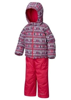 Columbia Toddler Frosty Slope Set - Youth -Ski Series 20120182019columbiatoddlerfrostyslopesetrosewaterzigzag 1