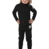 Zemu Apparel Junior Girls Black Fleece Set - Youth