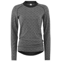 Kari Traa Voss Cashmere Mix Long Sleeve - Women's -Ski Series 623076 dgrey product 1 2223fw