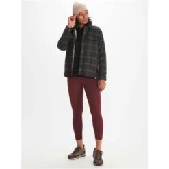 Marmot Ridgefield Heavyweight Sherpa Lined Flannel - Women's -Ski Series FW23 MAR M10512 Nori 3