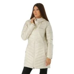 Columbia Joy Peak Mid Jacket - Women's - 2023 Model -Ski Series FW23 Columbia WomensJoyPeakMidJacket Chalk Model1
