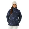 Columbia Whirlibird IV Interchange Jacket - Women's -Ski Series FW23 Columbia WomensWhirlibirdIVInterchangeJacket NocturnalAurelianPrint Model1