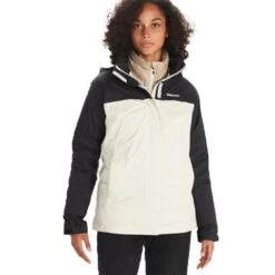 Marmot PreCip Eco Jacket - Women's 25 Marmot PreCip Eco Jacket - Women's -Ski Series FW23 Marmot WomensPreCipEcoJacket Papyrus