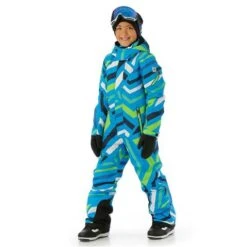 Reima Youth Reach Reimatec Ski Suit - 5100067A -Ski Series FW23 Reima KidsReachReimatecSkiSuit TrueBlue Model1