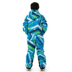 Reima Youth Reach Reimatec Ski Suit - 5100067A -Ski Series FW23 Reima KidsReachReimatecSkiSuit TrueBlue Model3