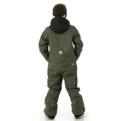 Reima Utsjoki Reimatec Ski Suit - Youth 16 Reima Utsjoki Reimatec Ski Suit - Youth -Ski Series FW23 Reima KidsUtsjokiReimatecSkiSuit ThymeGreen Mode3