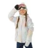 Roxy Jetty Girl Jacket - Girl's 2 Roxy Jetty Girl Jacket - Girl's -Ski Series FW23 Roxy GirlsJettyJacket BrightWhiteSplash Model1