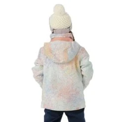 Roxy Jetty Girl Jacket - Girl's 14 Roxy Jetty Girl Jacket - Girl's -Ski Series FW23 Roxy GirlsJettyJacket BrightWhiteSplash Model3