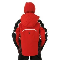 Spyder Challenger Jacket - Boy's 14 Spyder Challenger Jacket - Boy's -Ski Series FW23 Spyder BoysChallengerJacket Volcano Model4