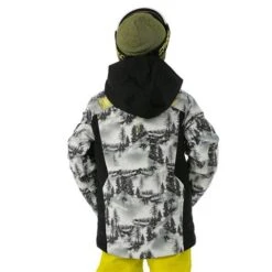 Spyder Leader Jacket - Boy's -Ski Series FW23 Spyder BoysLeaderJacket TreeLine Model3