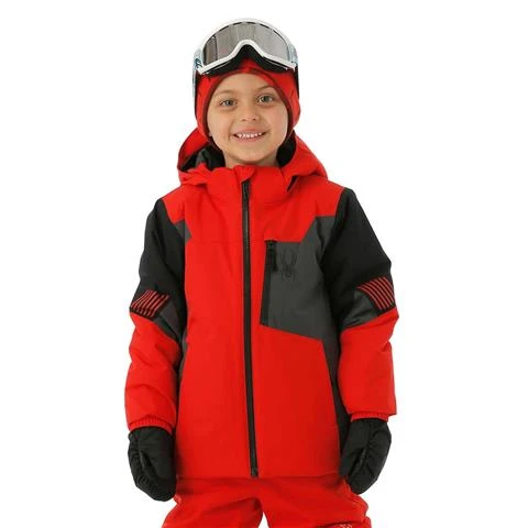 Spyder Mini Leader Jacket - Boy's 8 Spyder Mini Leader Jacket - Boy's - Image 6