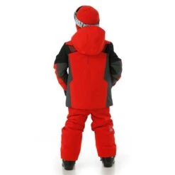 Spyder Mini Leader Jacket - Boy's 18 Spyder Mini Leader Jacket - Boy's -Ski Series FW23 Spyder BoysMiniLeaderJacket Volcano Model3