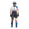 Spyder Performance GS Race Suit - Girl's -Ski Series FW23 Spyder GirlsGSPerformanceSuit BlackMulti