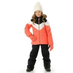 Spyder Lola Jacket - Girl's 39 Spyder Lola Jacket - Girl's -Ski Series FW23 Spyder GirlsLolaJacket Tropic Model3