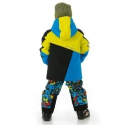 Spyder Ambush Jacket - Toddler 17 Spyder Ambush Jacket - Toddler -Ski Series FW23 Spyder ToddlerBoysAmbushJacket Citron Model3