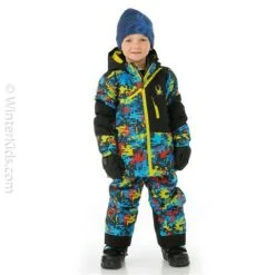 Spyder Challenger Jacket - Toddler Boy's 37 Spyder Challenger Jacket - Toddler Boy's -Ski Series FW23 Spyder ToddlerBoysChallengerJacket DigiBug Model2