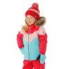Spyder Lola Jacket - Toddler Girl's -Ski Series FW23 Spyder ToddlerGirlsLolaJacket BahamaBlue Model1