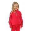 Spyder Speed Fleece Zip T-Neck - Toddler -Ski Series FW23 Spyder ToddlerSpeedFleeceZipTNeck Cerise Model