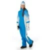 Spyder Power Suit Snowsuit - Women's -Ski Series FW23 Spyder WomensPowerSuitSnowsuit Collegiate Model1