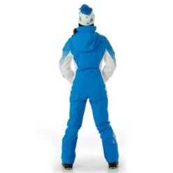 Spyder Power Suit Snowsuit - Women's -Ski Series FW23 Spyder WomensPowerSuitSnowsuit Collegiate Model3