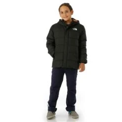The North Face North Down Fleece-Lined Parka - Boy's -Ski Series FW23 TNF BoysNorthDownFleeceLinedParka Black Model2