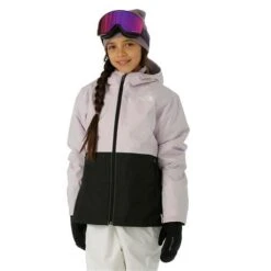 The North Face Freedom Triclimate Jacket - Girl's 28 The North Face Freedom Triclimate Jacket - Girl's -Ski Series FW23 TNF GirlsFreedomTriclimateJacket LavendarFog Model1