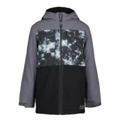 Under Armour Boys Print Mahlon Jacket - Boy's 12 Under Armour Boys Print Mahlon Jacket - Boy's -Ski Series FW23 UnderArmour BoysPrintMahlonJacket PitchGray1