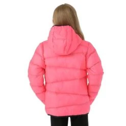 Under Armour Prime Puffer Jacket - Girl's -Ski Series FW23 UnderArmour GirlsPrimePufferJacket Pink Model2