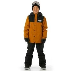 Volcom Stone .91 Ins Jacket - Boys - 2023 Model 14 Volcom Stone .91 Ins Jacket - Boys - 2023 Model -Ski Series FW23 Volcom BoysStone.91InsJacket Caramel Model2