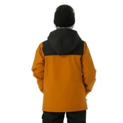 Volcom Stone .91 Ins Jacket - Boys - 2023 Model 15 Volcom Stone .91 Ins Jacket - Boys - 2023 Model -Ski Series FW23 Volcom BoysStone.91InsJacket Caramel Model3