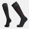 Le Bent Core Midweight Snow Sock - Men's -Ski Series LEB SS2223 blk