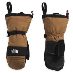 The North Face Montana Ski Mitt - Men's -Ski Series M TNF NF0A7RGW utility brown