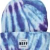 Neff Lawrence Tie Dye Beanie -Ski Series NEF N09VUHBXX purple tie dye