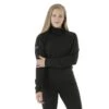 Northern Ridge Polar Stretch Fleece Half Zip - Women's -Ski Series NRR BPP W05 BLK 46347