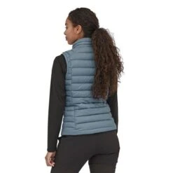 Patagonia Women's Down Sweater Vest With NetPlus - 84629 -Ski Series PAT 84629 ligh plume grey model2