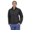 Patagonia Women's Down Sweater With Net Plus - 84684 -Ski Series PAT 84684 blk model