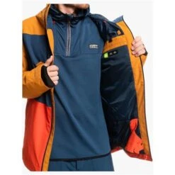 Quiksilver Sycamore Jacket - Men's 18 Quiksilver Sycamore Jacket - Men's -Ski Series QUI EQYTJ03335 fw23 buckt brn 3