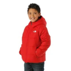 The North Face Reversible North Down Hooded Jacket - Boy's 15 The North Face Reversible North Down Hooded Jacket - Boy's -Ski Series WK.WW Session 1 Day 3 4127