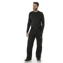 Men's Winter's Edge Lightweight Baselayer Crew | Buckmans -Ski Series WTR M08 BLK 49861