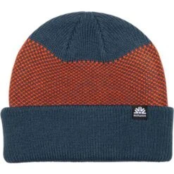 Autumn Birdseye Beanie -Ski Series aut bird slateblue fw23