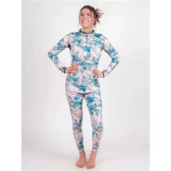 BlackStrap Cloudchaser Baselayer Pant - Women's -Ski Series blk s bl a w p clo floral zen3