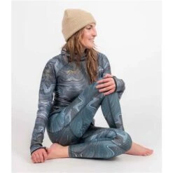 BlackStrap Cloudchaser Baselayer Pant - Women's -Ski Series blk s bl a w p clo geode3