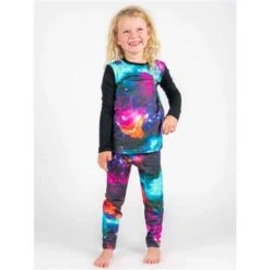 BlackStrap Therma Baselayer Pant - Youth -Ski Series blk s bl k u p thr space galactic3