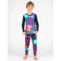 BlackStrap Therma Baselayer Pant - Youth -Ski Series blk s bl k u p thr space galactic4