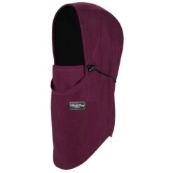 BlackStrap Team Hood -Ski Series blk s fg a th merlot