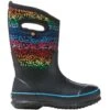 Bogs Classic II Design A Boot - Rainbow Dots Boot - Youth -Ski Series bogs raindot blkmulti 2223fw
